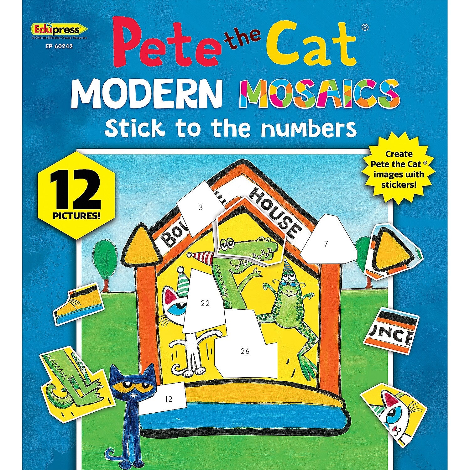 Teacher Created Resources Modern Mosaics: Pete the Cat Activity Book, 2/Bundle (TCR60242-2)