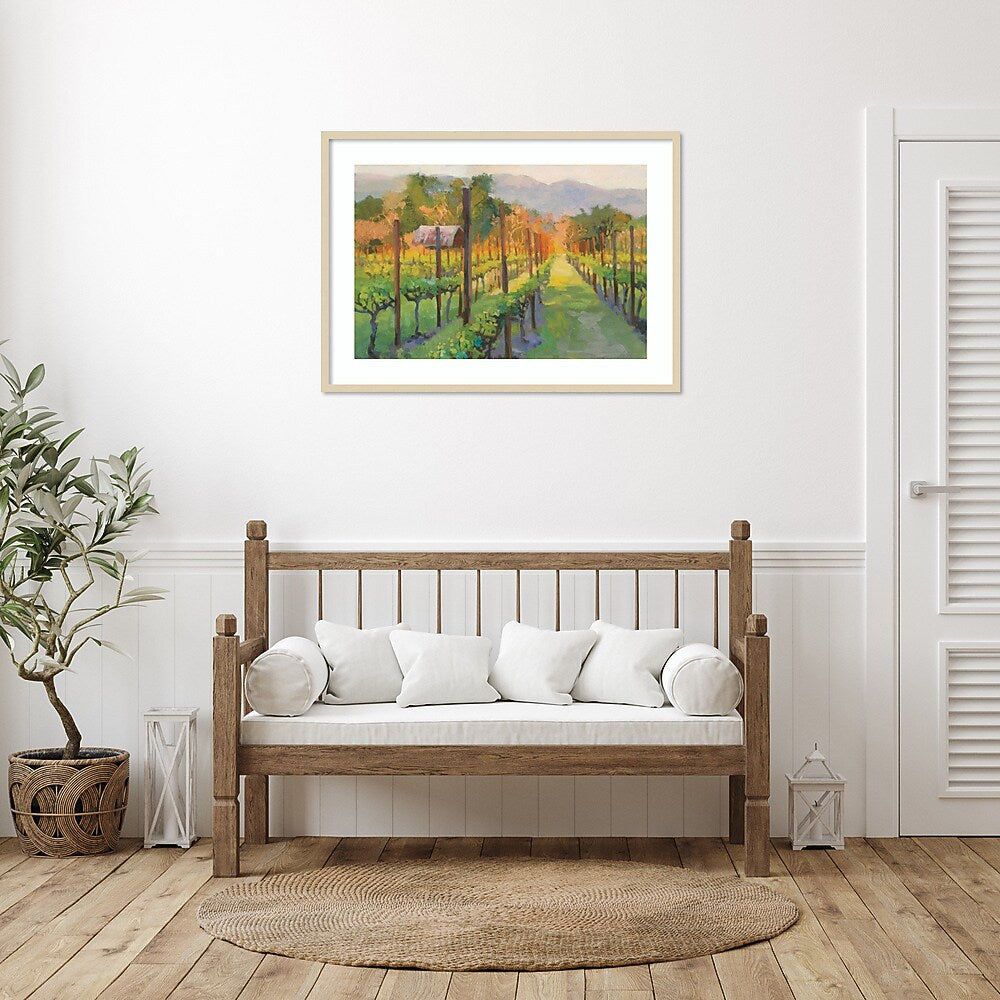 Amanti Art Silverado Afternoon Landscape by Christine Debrosky Wood Framed Wall Art Print, 41" x 30" (A42675643532)