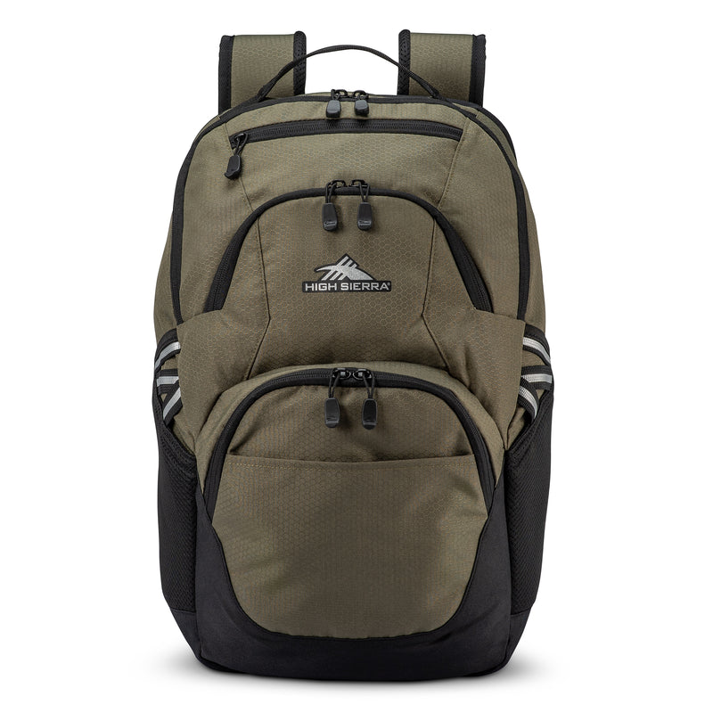 High Sierra Swoop SG Backpack, Medium, Olive (130360-1633)