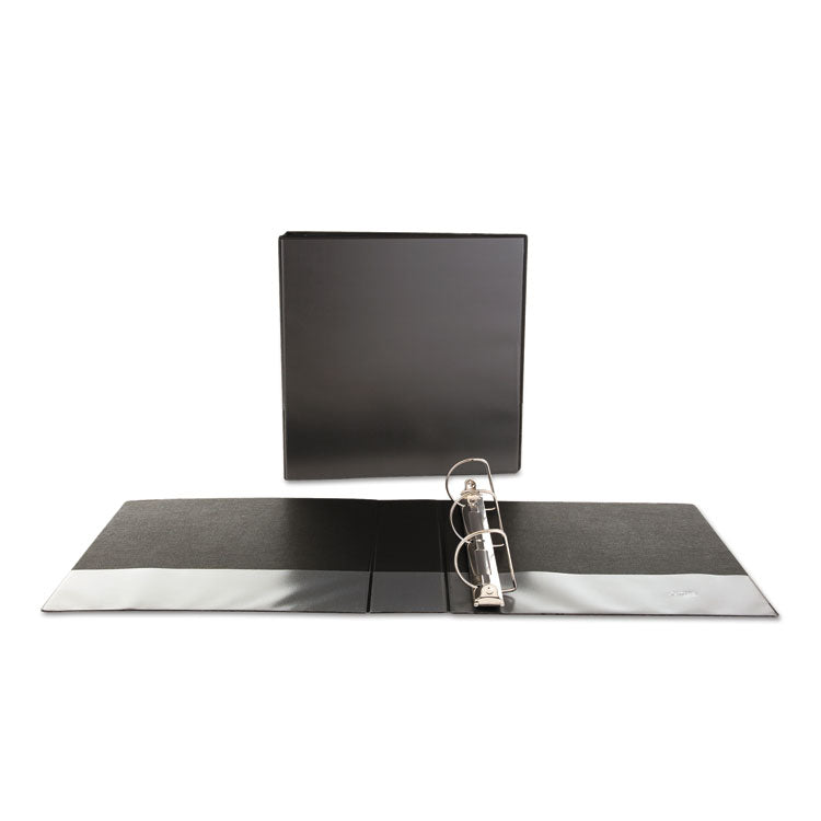 Slant D-Ring View Binder, 3 Rings, 2" Capacity, 11 x 8.5, Black