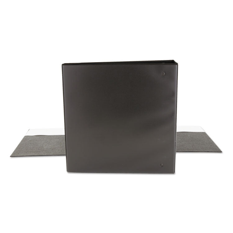 Slant D-Ring View Binder, 3 Rings, 2" Capacity, 11 x 8.5, Black