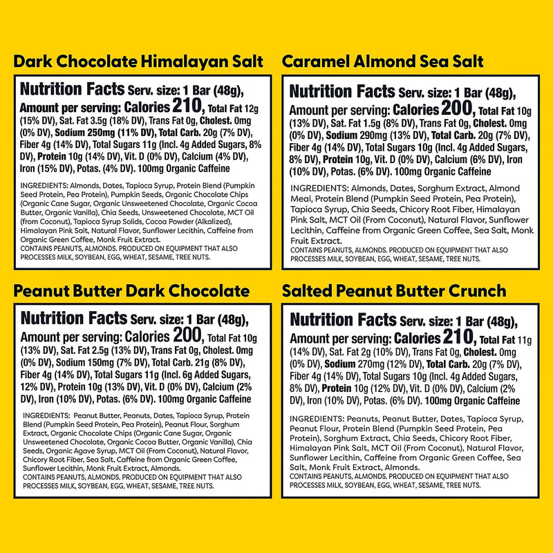 Quantum Energy Squares Variety Pack, 8/Pack (381-00007)