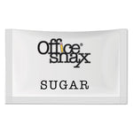 Premeasured Single-Serve Sugar, 0.08 oz Packet, 1,200/Carton