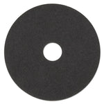Low-Speed Stripper Floor Pad 7200, 23" Diameter, Black, 5/carton