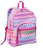 L.L.Bean Junior Original Book Pack Kids Backpack, My First, Hibiscus Dash (1000281429)