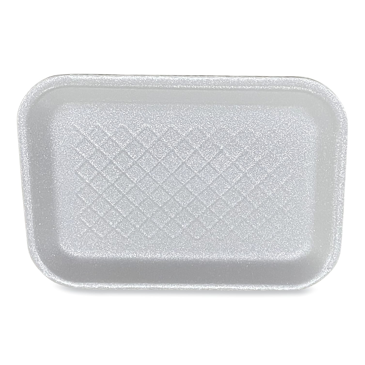 GEN Meat Trays, #2S, 8.5 x 6 x 0.7, White, 500/Carton