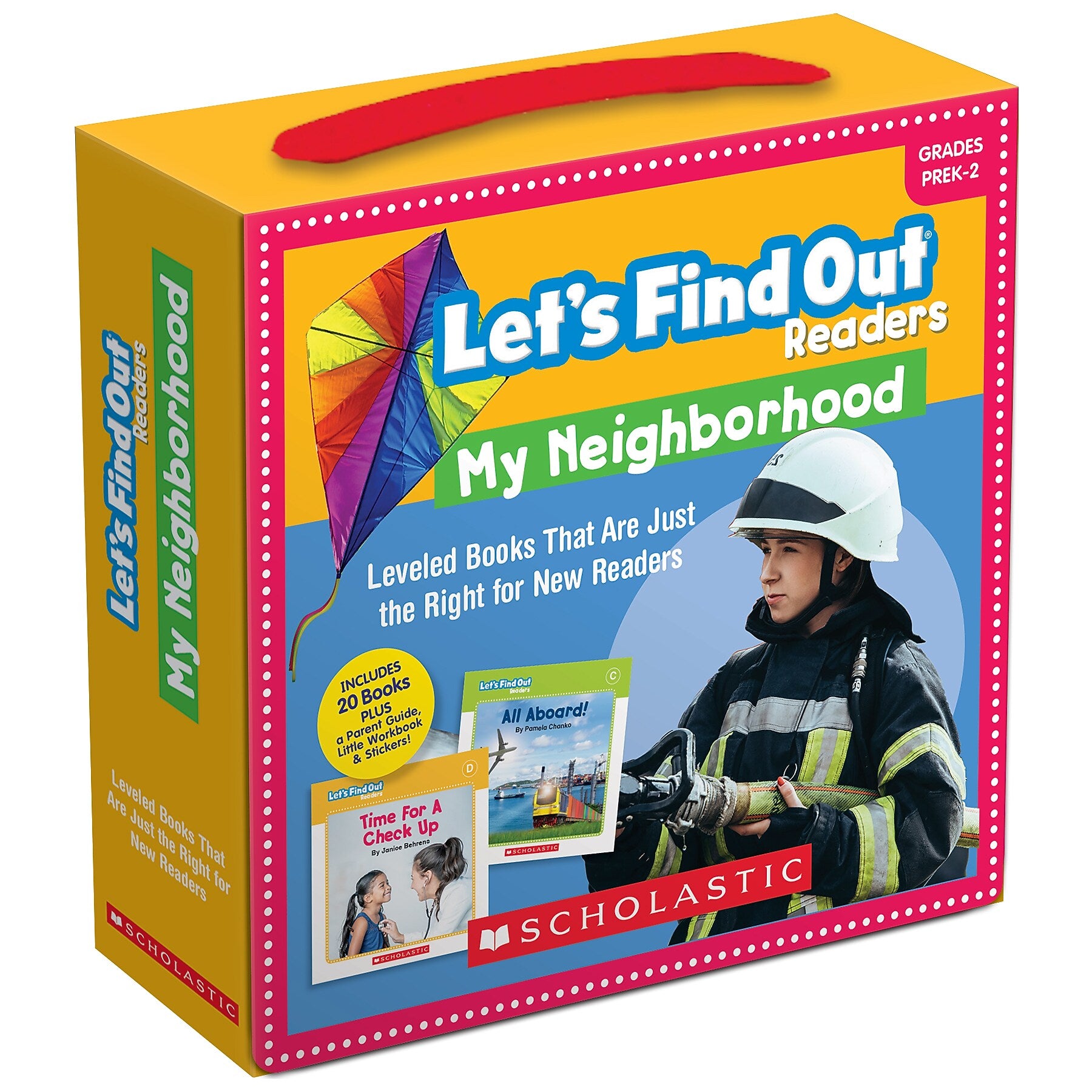 Scholastic Teaching Solutions Lets Find Out Readers: In the Neighborhood/Guided Reading Levels A-D, 20/Set (SC-714362)