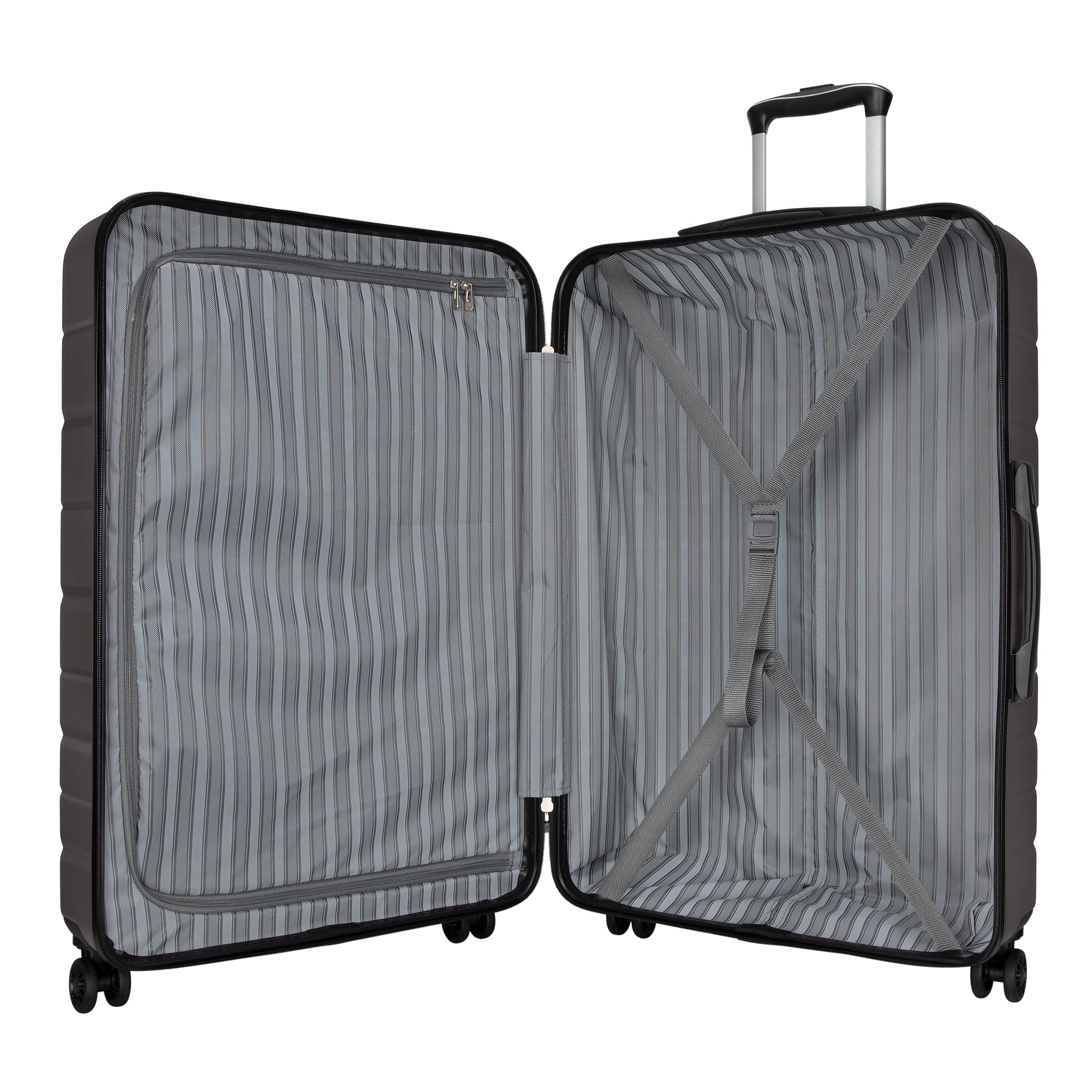 Skyway Luggage Epic 2.0 28" Hardside Suitcase, 8-Wheeled Spinner, Midnight (780-28"004-4VP)