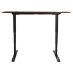 Alera AdaptivErgo Sit-Stand 3-Stage Electric Height-Adjustable Table Base w/Memory Control, 48.06 x 24.35 x 25 to 50.7,Black
