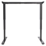 Alera AdaptivErgo Sit-Stand 3-Stage Electric Height-Adjustable Table Base w/Memory Control, 48.06 x 24.35 x 25 to 50.7,Black