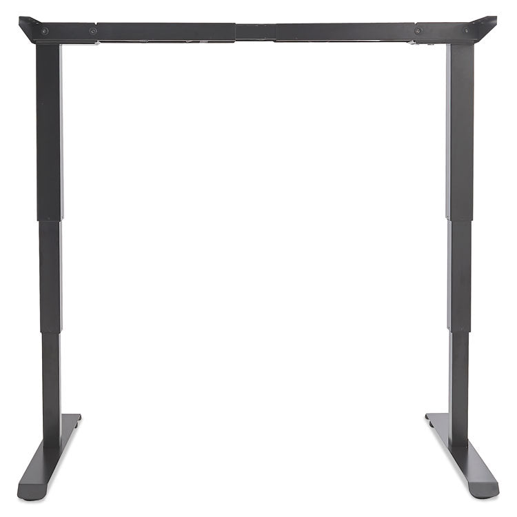 Alera AdaptivErgo Sit-Stand 3-Stage Electric Height-Adjustable Table Base w/Memory Control, 48.06 x 24.35 x 25 to 50.7,Black