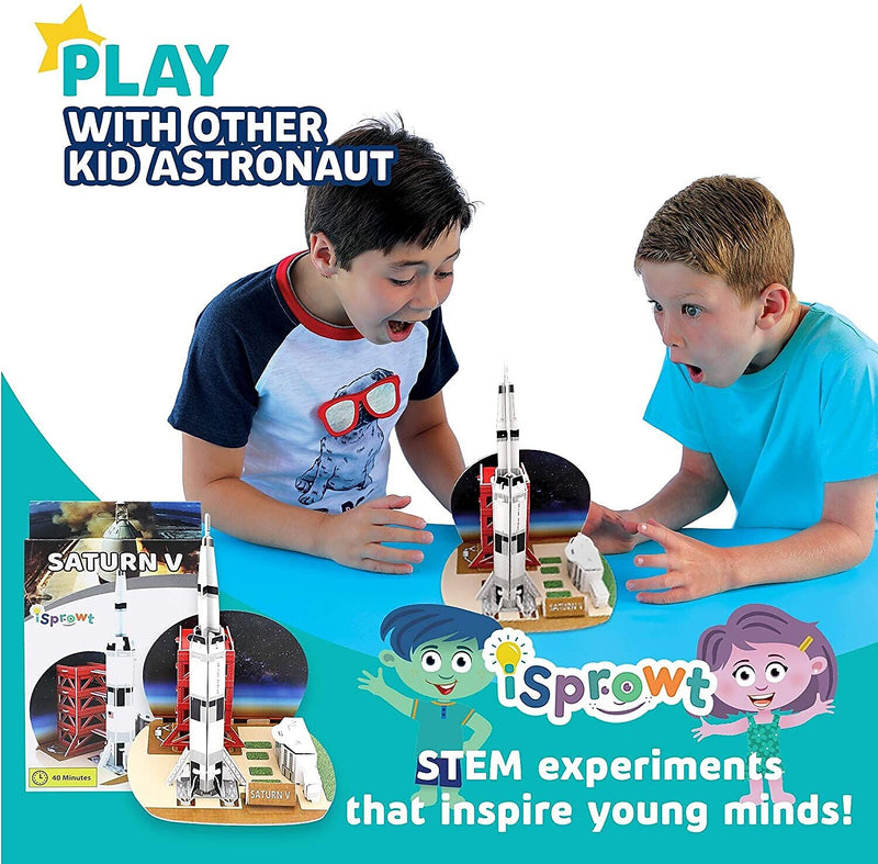 iSprowt Saturn V 3D Mini Kit, Assorted Colors (SATURNV291)