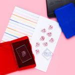 Carter's Felt Stamp Pad, 2.75" x 4.27", Red ink (21071)