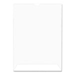 Superior Image Slanted Sign Holder, Portrait, 5 X 7 Insert, Clear