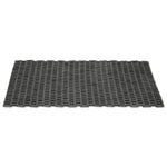 7220002246486, SKILCRAFT Rubberized Link Mat, 24 x 50, Black