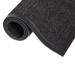 Super-Soaker Wiper Mat With Gripper Bottom, Polypropylene, 24 X 36, Charcoal