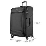 Ricardo Beverly Hills Avalon 30.5" Suitcase, 8-Wheeled Spinner, Black (135-28-001-4VP)
