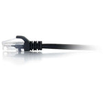 C2G 3' CAT-6 Network Patch Cable, 24 AWG, Black (27151)