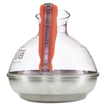 Easy Pour Decanter, 64 oz, Orange Handle