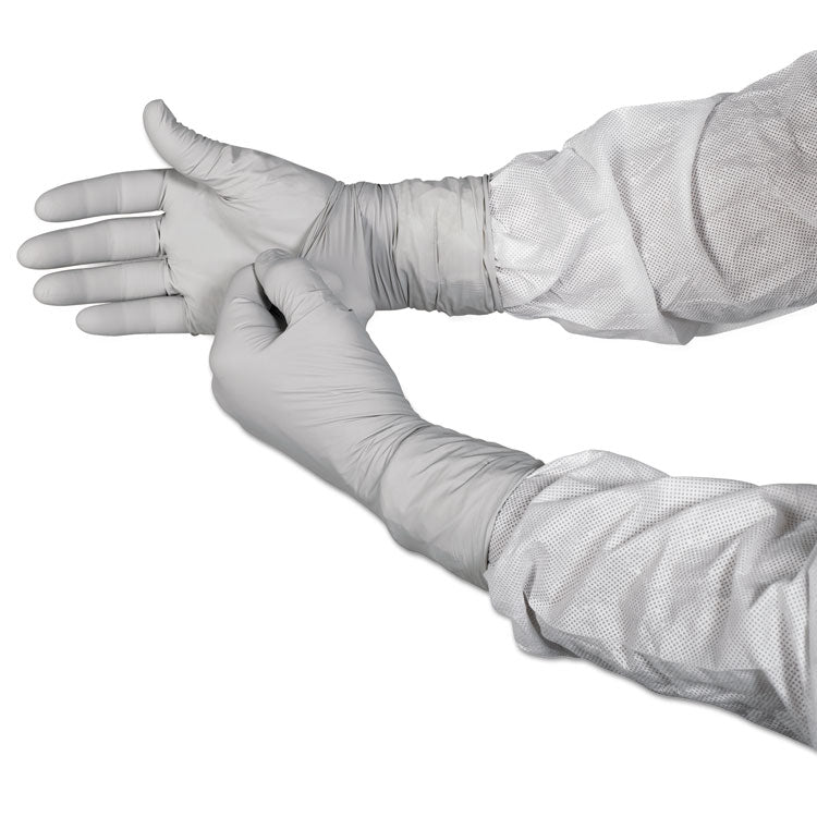 G3 NXT* Nitrile Gloves, Packaged Sterile, AQL 1.5, Size 8, 4 mil Thick, 12" Long, Gray, 60/Bag, 10 Bags/Carton