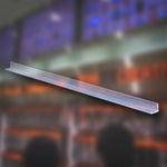 Azar Sign Holder, 72" x 0.63", Vertical, Table Top, Clear, Plastic, 5/Pack (600078)