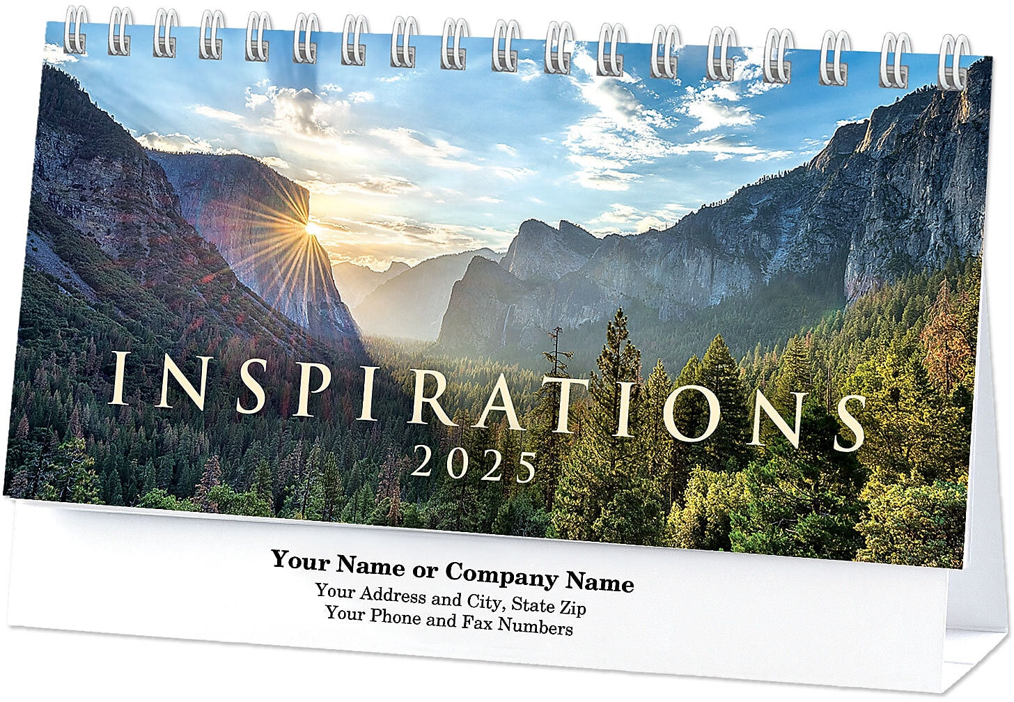 2025 Inspirations Desk Calendar, Qty 50