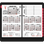 2026 AT-A-GLANCE Burkhart's Day Counter 7.5" x 4.5" Daily Calendar Refill Pages, White/Black (E712-50-26)