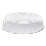 Caterline Dome Lids, 18" Diameter x 3.63" h, Clear, Plastic, 25/Carton