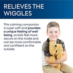 Bouncyband Happy Hugs Sensory Weighted Plush Bulldog (BBALPBD)