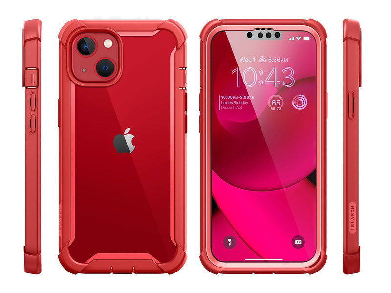 i-Blason Ares Red Case for iPhone 14 Plus (iPhone2022-6.7-Ares-SP-Ruddy)