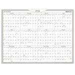 2026 AT-A-GLANCE WallMates 24" x 18" Yearly Dry-Erase Wall Calendar, White/Gray (AW5060-28-26)