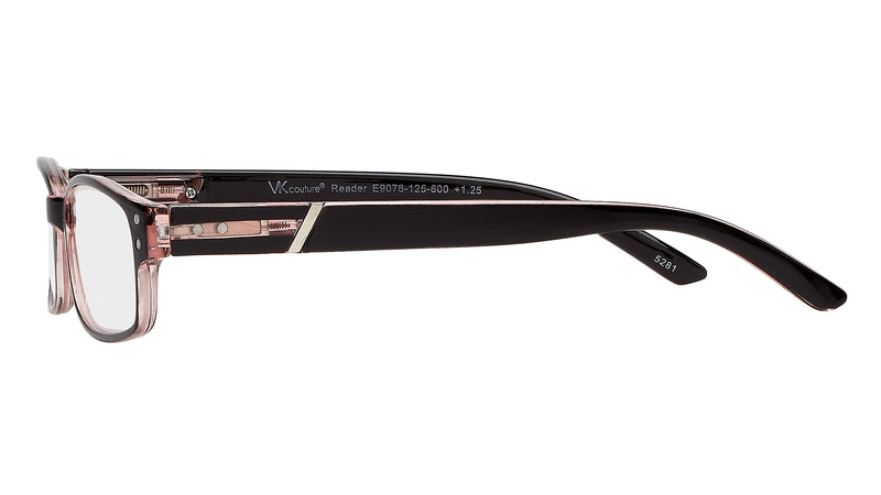 SAV Victoria Klein +2.00 Strength Fashion Reading Glasses, Red (E9076)