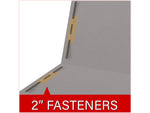 Medical Arts Press Reinforced End Tab File Folder, Straight Cut, Letter-Size, Gray, 50/Box (S-01602-GRY)