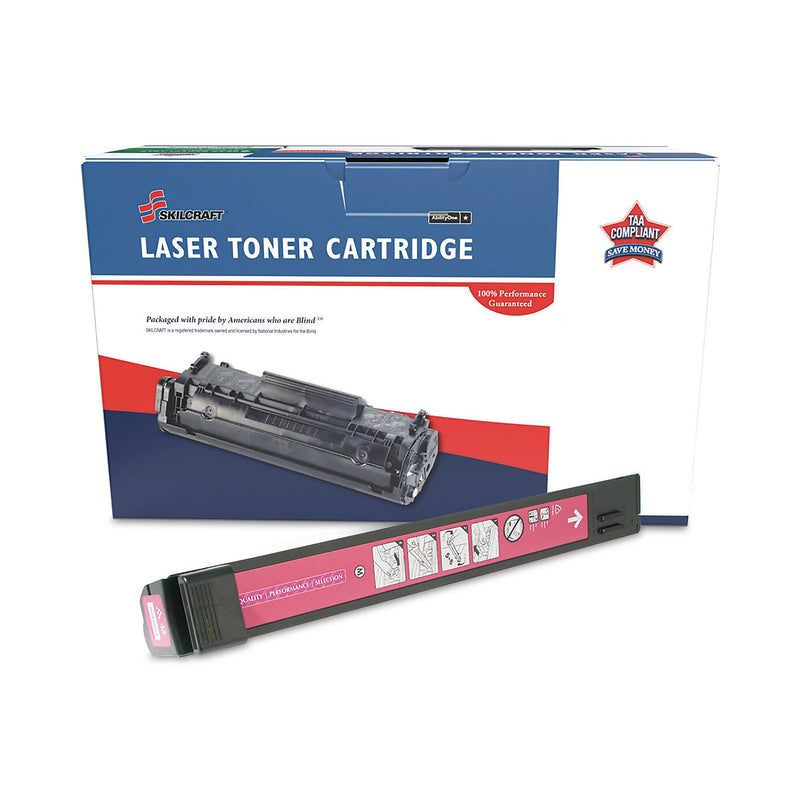 AbilityOne 7510016962217 Remanufactured CB383A (824A) Toner, 21,000 Page-Yield, Magenta (NSN6962217)
