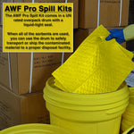 AWF Hazardous Spill Kit, 20 Gal, 54 pieces (KTSK 10214-RT)