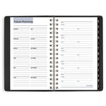 2026 AT-A-GLANCE DayMinder 3.5" x 6" Weekly Appointment Book Planner, Faux Leather Cover, Black (G250-00-26)