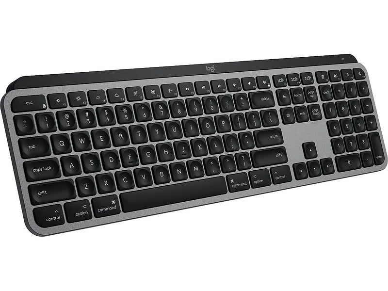 Logitech MX Keys S Wireless Keyboard, Space Gray (920-011621)