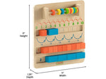 Flash Furniture Bright Beginnings Number Counting Learning Board (MK-MK00606-GG)