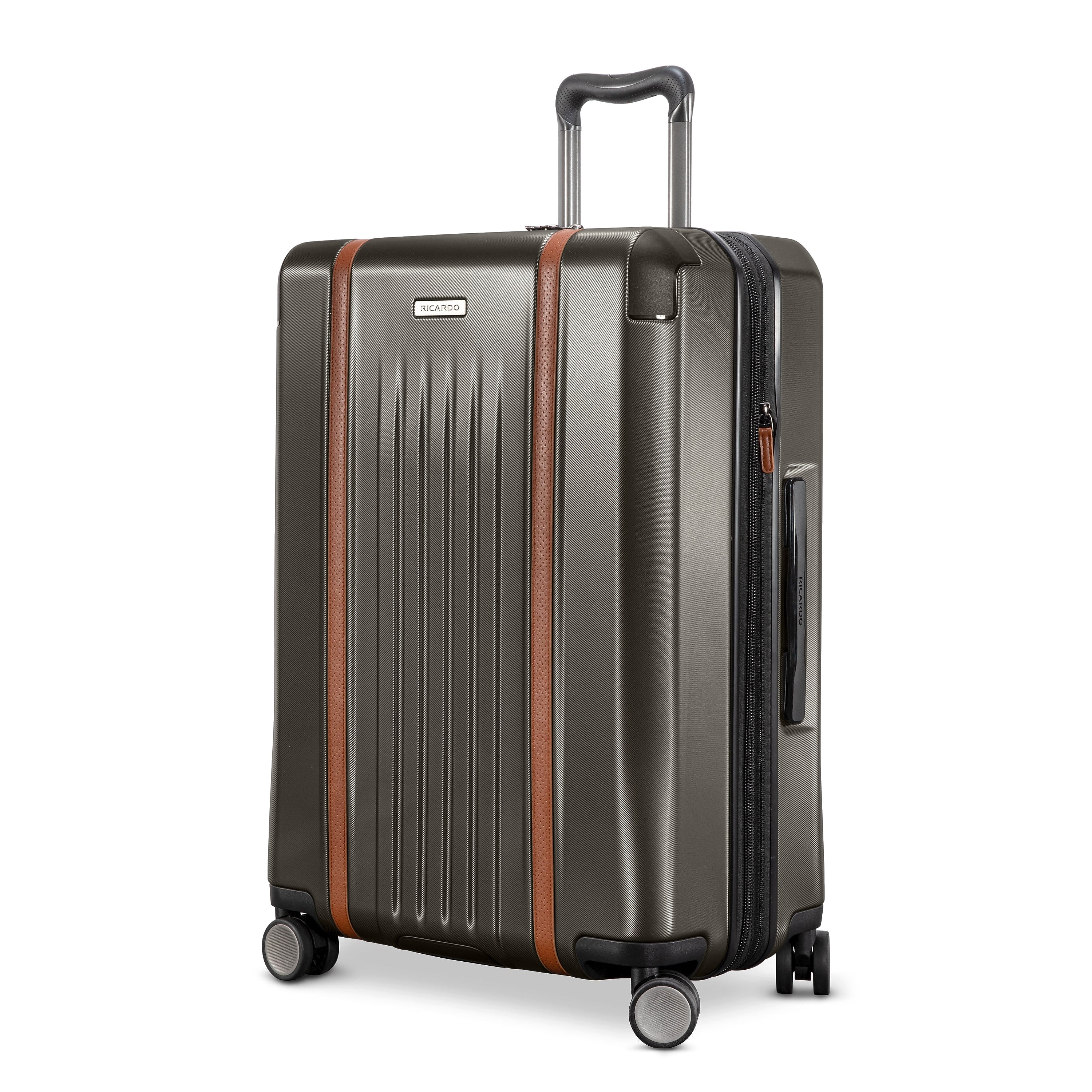 Ricardo Beverly Hills Montecito 2.0 25" Hardside Suitcase, 8-Wheeled Spinner, Graphite (124"25-029-4VP)