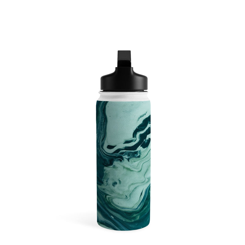 DENY Designs Marble Galaxy Stainless Steel Double Wall Insulated Water Bottle, 18 oz. (66583-WBTL05)