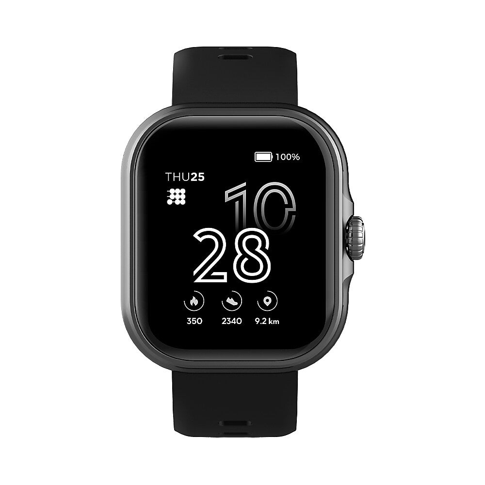 Cubitt VIVA Smartwatch, 46.74mm, Aluminum Case, Obsidian Black Sport Band (CT-VIVA1)
