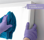 FifthPulse Powder Free Nitrile Gloves, Latex Free, Medium, Lilac, 200/Box (FMN100415)