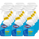CloroxPro Anywhere Daily Disinfectant and Sanitizer, 32 fl. oz., 12/Carton (CLO01698CT)