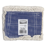 Super Stitch Blend Mop, Cotton/synthetic, X-Large, White, 6/carton