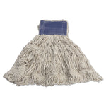 Super Stitch Blend Mop, Cotton/synthetic, X-Large, White, 6/carton