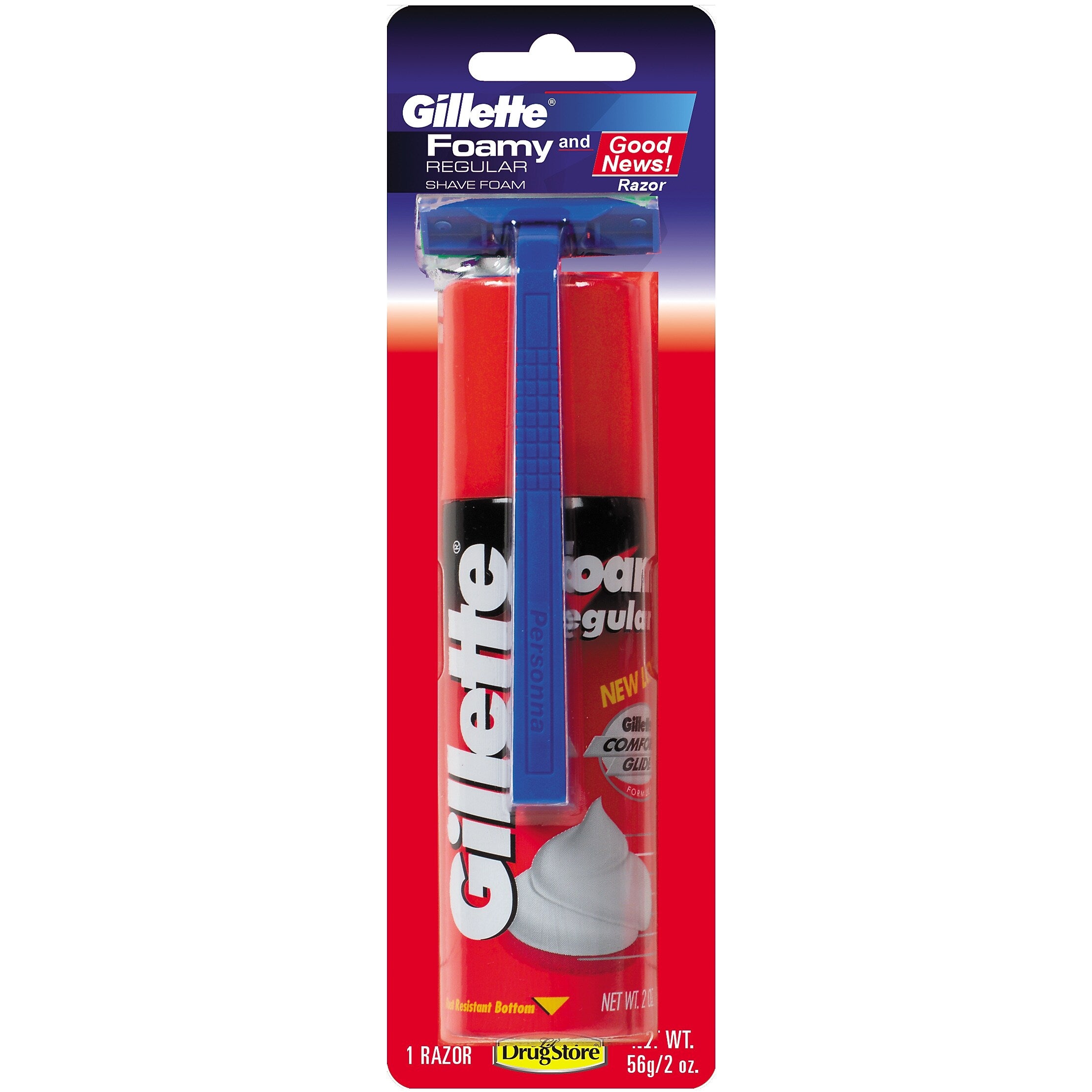 Gillette Shave Kit, 2 oz , 4/Box (70104)