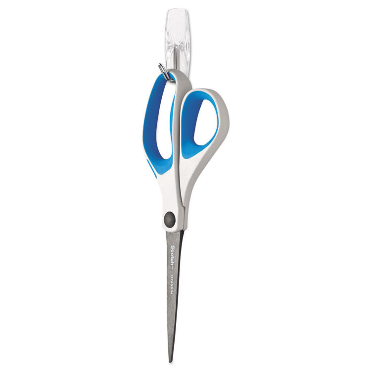 Clear Hooks and Strips, Medium, Plastic, 2 lb Capacity, 6 Hooks and 8 Strips/Pack