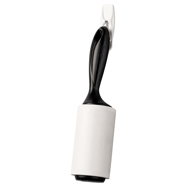 General Purpose Wire Hooks, Medium, Metal, White, 2 lb Capacity, 7 Hooks and 8 Strips/Pack