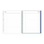 Planning Calendar BS Lindley Frosted PP 8x10 RY26 Monthly Safety Wirebound -