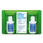 Emergency Eyewash Station, 16 Oz Bottle, 2 Bottles/station